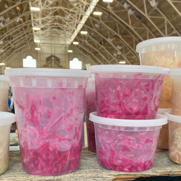 Red Cabbage Sauerkraut