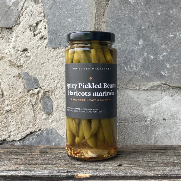 Spicy Pickled Beans