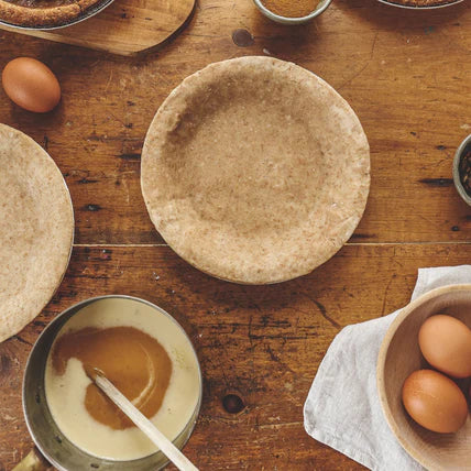 Frozen Sourdough Pie Shells