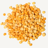 pois jaunes cassés