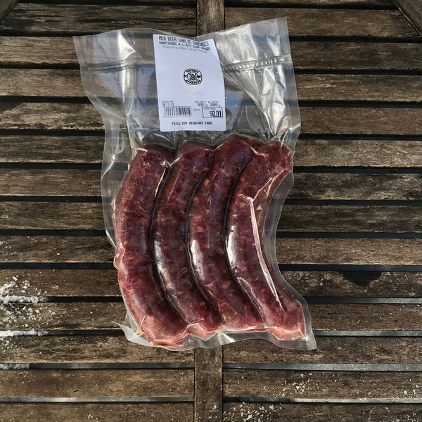 Red Deer Garlic Sausages